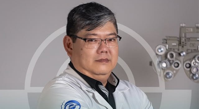 Rogério Hotta, optometrista responsável pelo Instituto Optométrico Masao Hotta